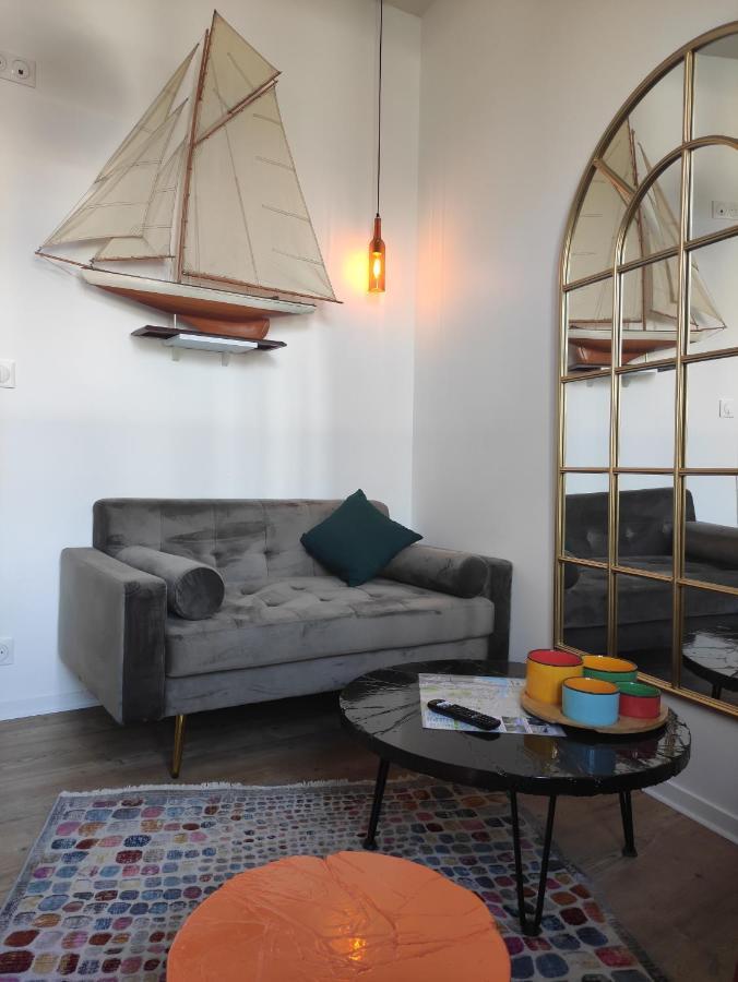 Le Reflet Des Voiles Face Au Port De Fecamp Apartment Exterior photo